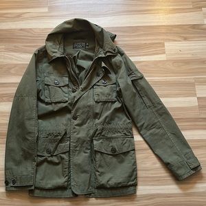 J.Crew Military Field Jacket - Mens XS - Green